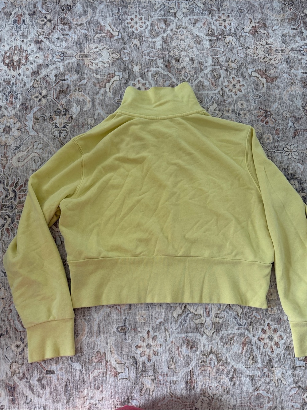 Vuori Women's Yellow Half-Zip Pullover - Picture 5 of 5